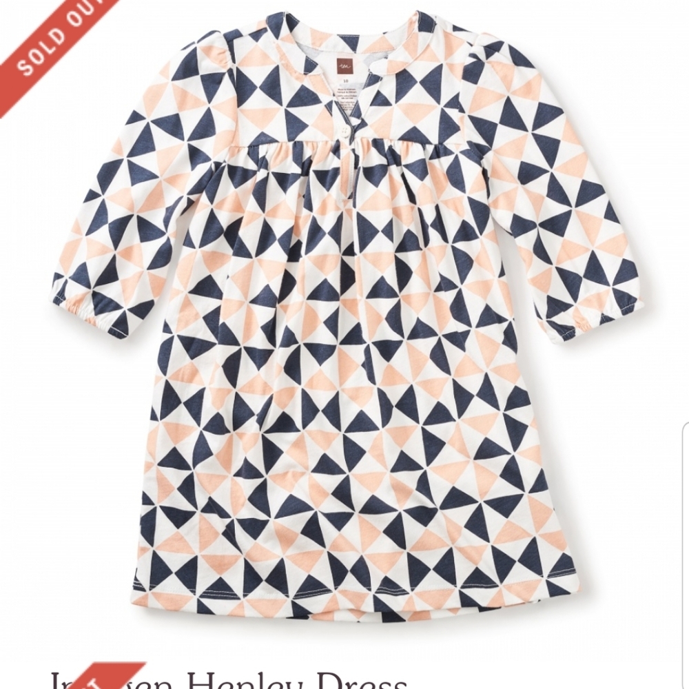 NWT tea collection imogen henley dress size 8